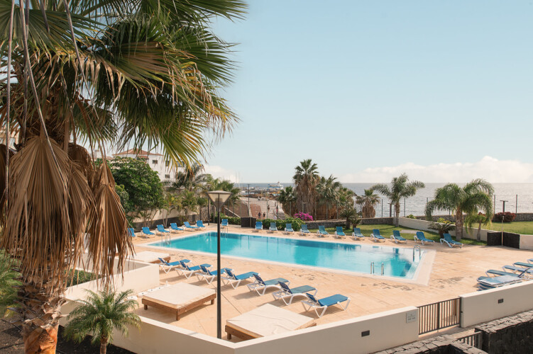 Piscina apartamento Sun Bay Santa Cruz de Tenerife Canarias