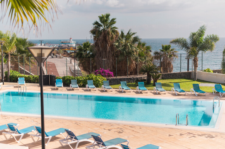 Piscina apartamento Sun Bay Santa Cruz de Tenerife Canarias